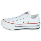 Converse Chuck Taylor All Star EVA Lift Foundation Ox Bianco Sneakers Bambina - 4