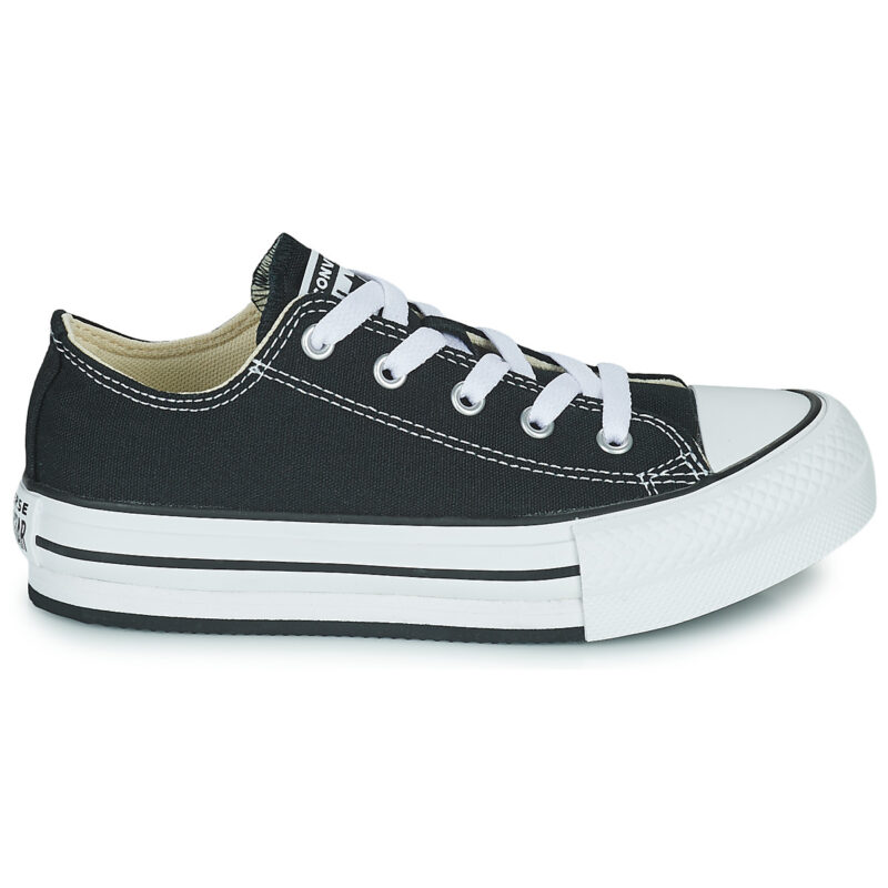 Converse Baskets Chuck Taylor All Star EVA Lift Foundation Ox noires pour fille - 2