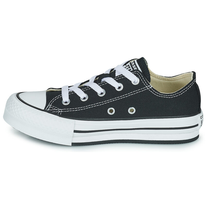 Converse Baskets Chuck Taylor All Star EVA Lift Foundation Ox noires pour fille - 4