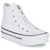 Scarpe bambini ragazza Converse  Chuck Taylor All Star Eva Lift Leather Foundation Hi  Bianco Converse 194433828277