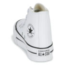 Converse Chuck Taylor All Star Eva Lift Leather Foundation Hi Bianco Sneakers Bambina - 5