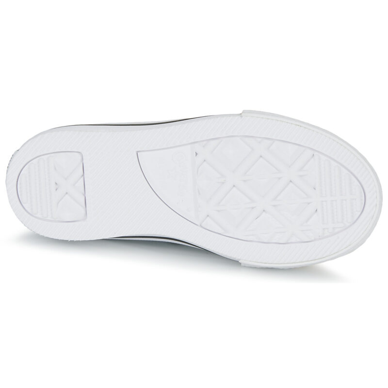 Converse Chuck Taylor All Star Eva Lift Leather Foundation Hi Bianco Sneakers Bambina - 7