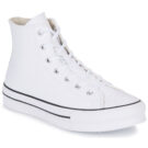 Converse Chuck Taylor All Star Eva Lift Leather Foundation Hi Bianco Sneakers Bambina - 1