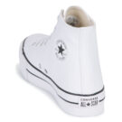 Converse Chuck Taylor All Star Eva Lift Leather Foundation Hi Bianco Sneakers Bambina - 5