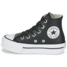 Converse Chuck Taylor All Star Eva Lift Leather Foundation Hi Black Girl Sneakers - 4
