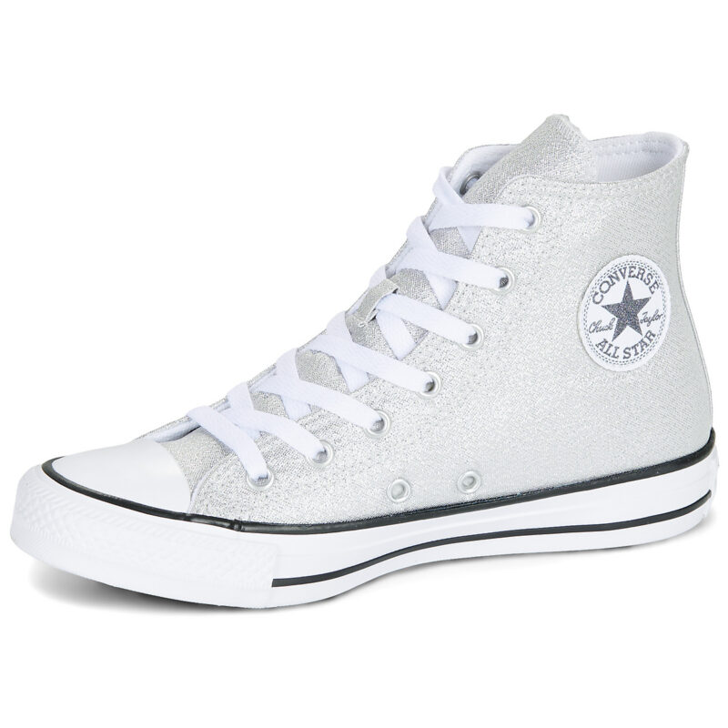 Converse Chuck Taylor All Star Grigio Sneakers Bambina - 4