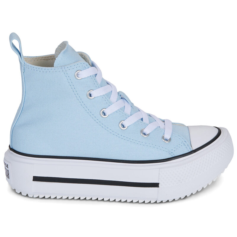 Converse Chuck Taylor All Star Lift Double Stack Blu Sneakers Bambina - 2