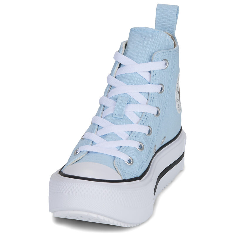 Converse Chuck Taylor All Star Lift Double Stack Blu Sneakers Bambina - 3
