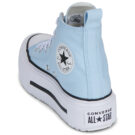 Converse Chuck Taylor All Star Lift Double Stack Blu Sneakers Bambina - 5
