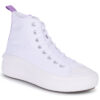 Scarpe bambini ragazza Converse  Chuck Taylor All Star Move Platform Foundation Hi  Bianco Converse 194433775083