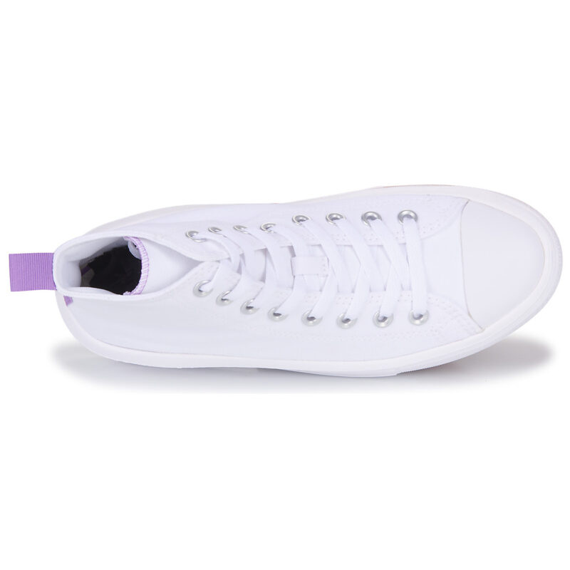 Converse Chuck Taylor All Star Move Platform Foundation Hi Bianco Sneakers Bambina - 6