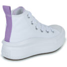 Converse Chuck Taylor All Star Move Platform Foundation Hi Bianco Sneakers Bambina - 4