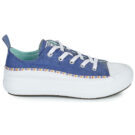 Converse Baskets Chuck Taylor All Star Move Seasonal Ox bleues pour filles - 2