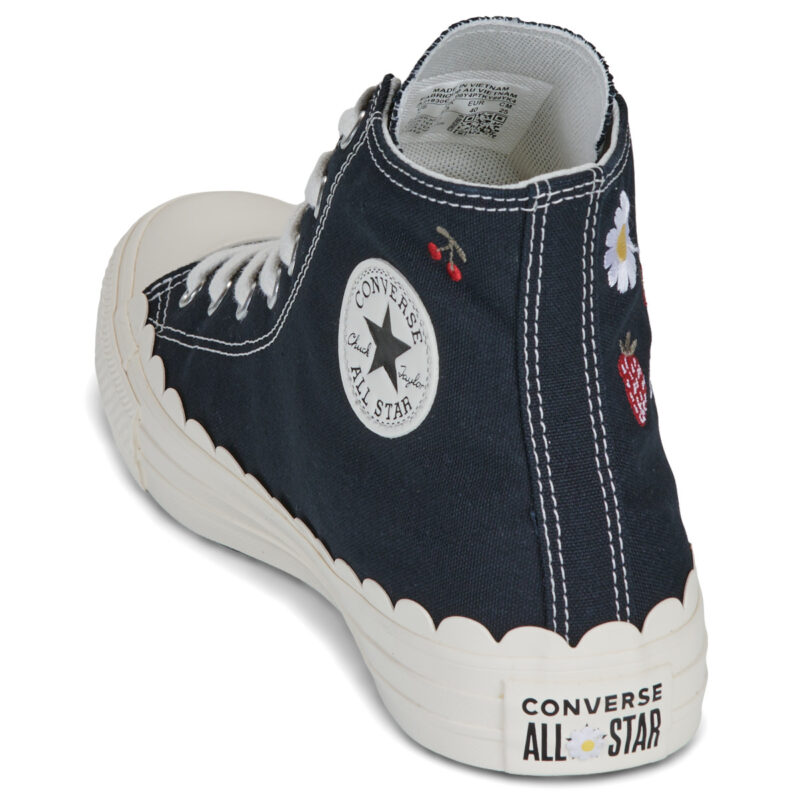 Converse Chuck Taylor All Star Black - Girl's Sneakers - 5