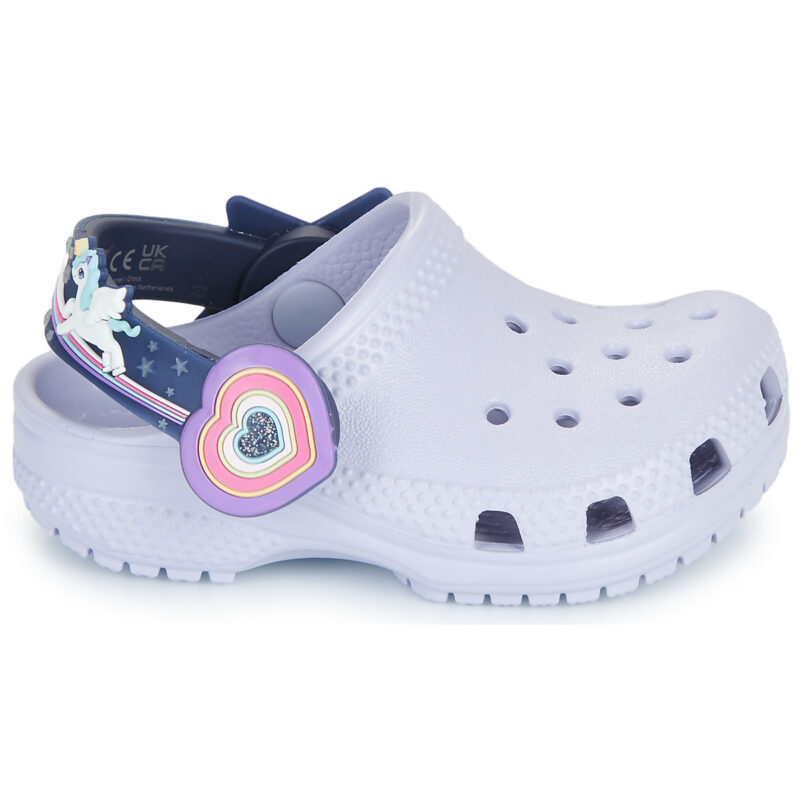 Crocs C Imagination LightsBkstrpCgT Viola Zoccoli Bambina - 2