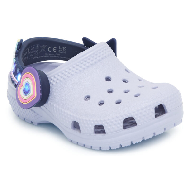 Crocs C Imagination LightsBkstrpCgT Viola Zoccoli Bambina - 6
