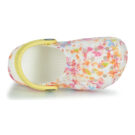 Sabots Crocs Classic &ndash; Sabots blancs teints &agrave; la main pour filles &ndash; Taille 6