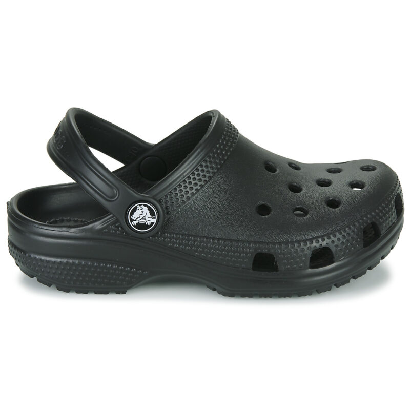 Sabots Crocs Classic noirs pour filles - Taille 2