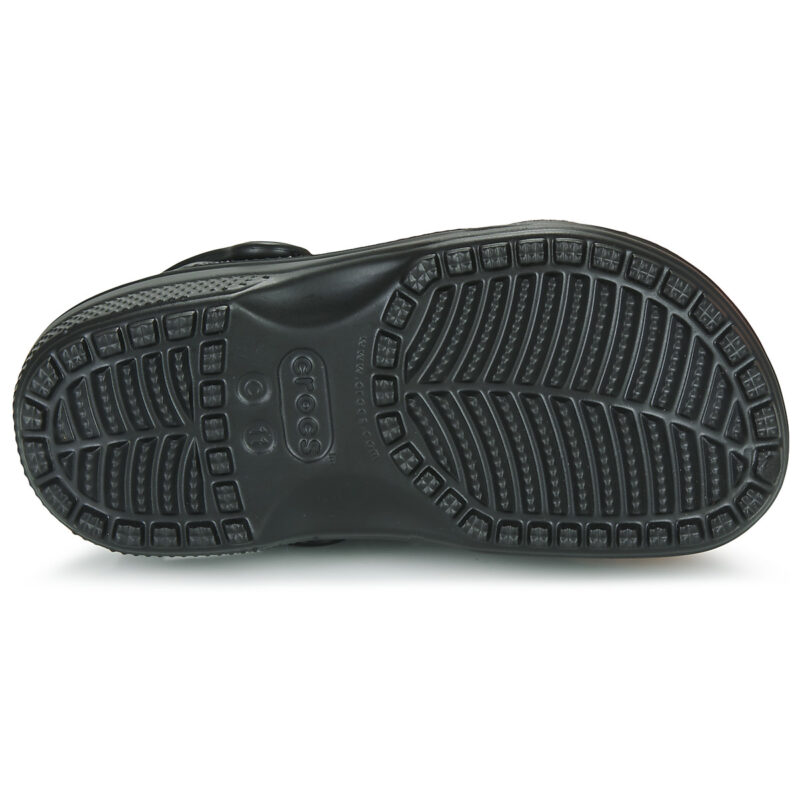 Sabots Crocs Classic noirs pour filles - Taille 7