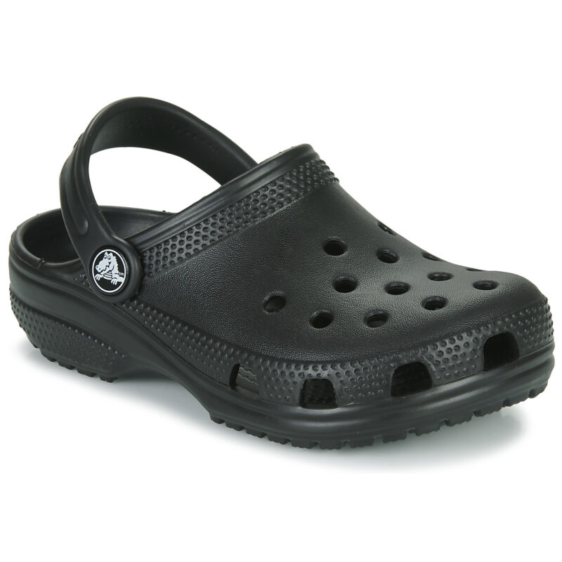Sabots Crocs Classic noirs pour filles - Taille 1