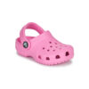 Zapatos Crocs Classic Clog T para ni&ntilde;os, color rosa, 191448869639