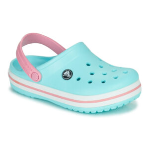 Scarpe bambini ragazza Crocs  CROCBAND CLOG K  Blu Crocs 191448739772