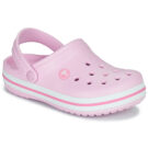 Sabots Crocs CROCBAND K roses pour filles - Taille 1