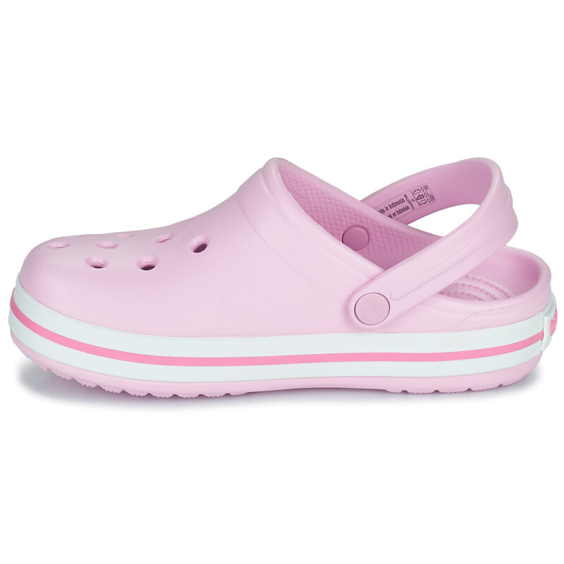 Sabots Crocs CROCBAND K roses pour filles - Taille 4