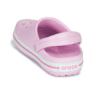Sabots Crocs CROCBAND K roses pour filles - Taille 5