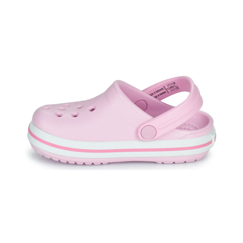 Sabots Crocs CROCBAND T roses pour filles - Taille 4