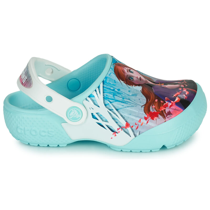 Crocs CROCSFL OL DISNEY Blu Zoccoli Bambina - 2