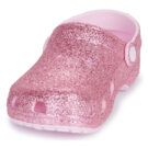 Sabots Crocs Classic Chunky Glitter K roses pour filles - Taille 3