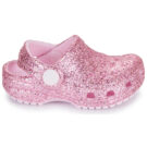Zuecos Crocs Classic Chunky Glitter T Rosa - Zuecos para Niñas - 2