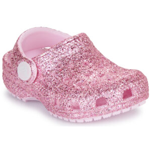 Scarpe bambini ragazza Crocs  Classic Chunky Glitter Clog T  Rosa Crocs 198445288050