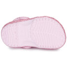 Zuecos Crocs Classic Chunky Glitter T Rosa - Zuecos para Niñas - 7