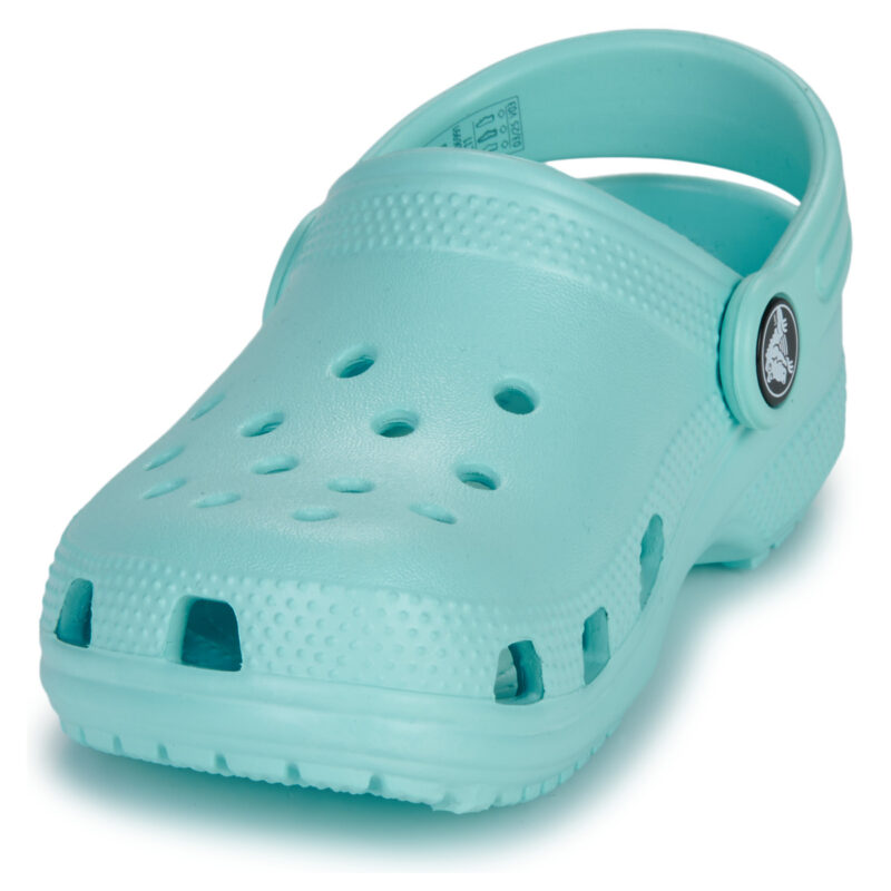 Sabots Crocs Classic K bleus pour filles - Taille 3