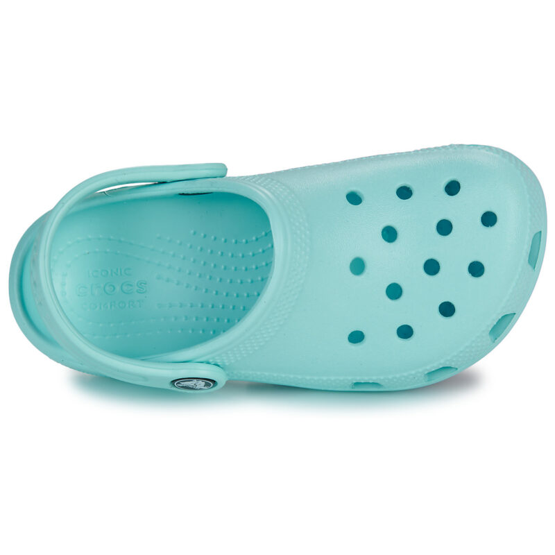 Sabots Crocs Classic K bleus pour filles - Taille 6