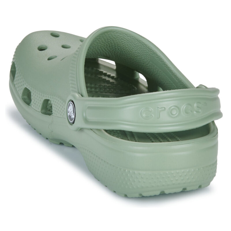 Sabots Crocs Classic K kaki pour filles - Taille 5