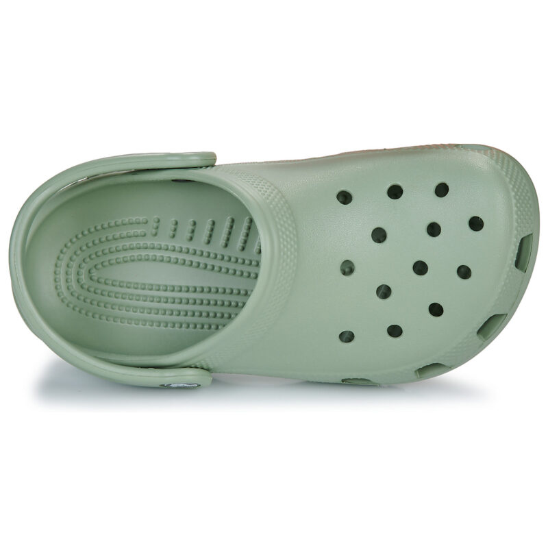 Sabots Crocs Classic K kaki pour filles - Taille 6