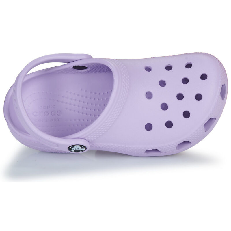 Zuecos Crocs Classic Clog K morados para ni&ntilde;as - 6