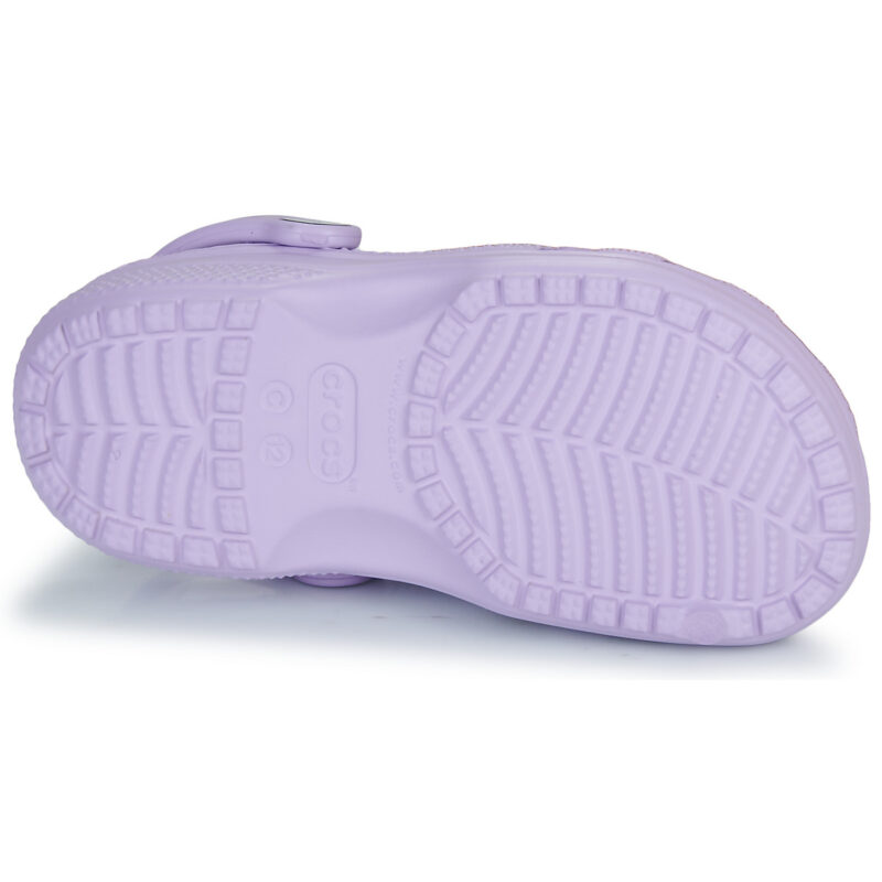 Zuecos Crocs Classic Clog K morados para ni&ntilde;as - 7