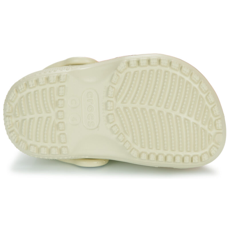 Zuecos Crocs Classic Clog T color beige para ni&ntilde;as - 7