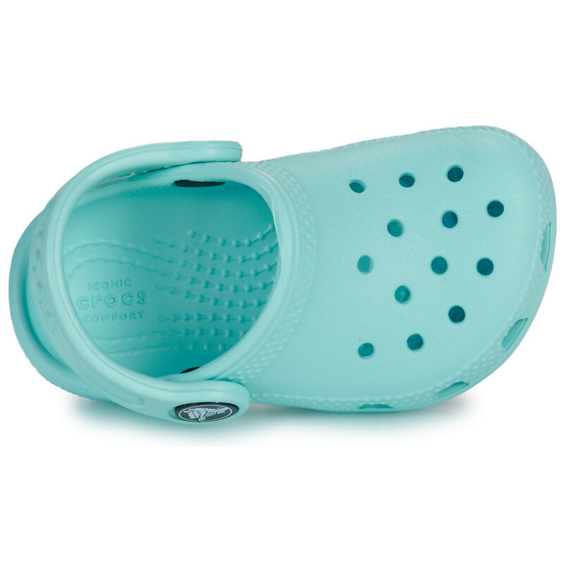 Sabots Crocs Classic T bleus pour filles - Taille 6
