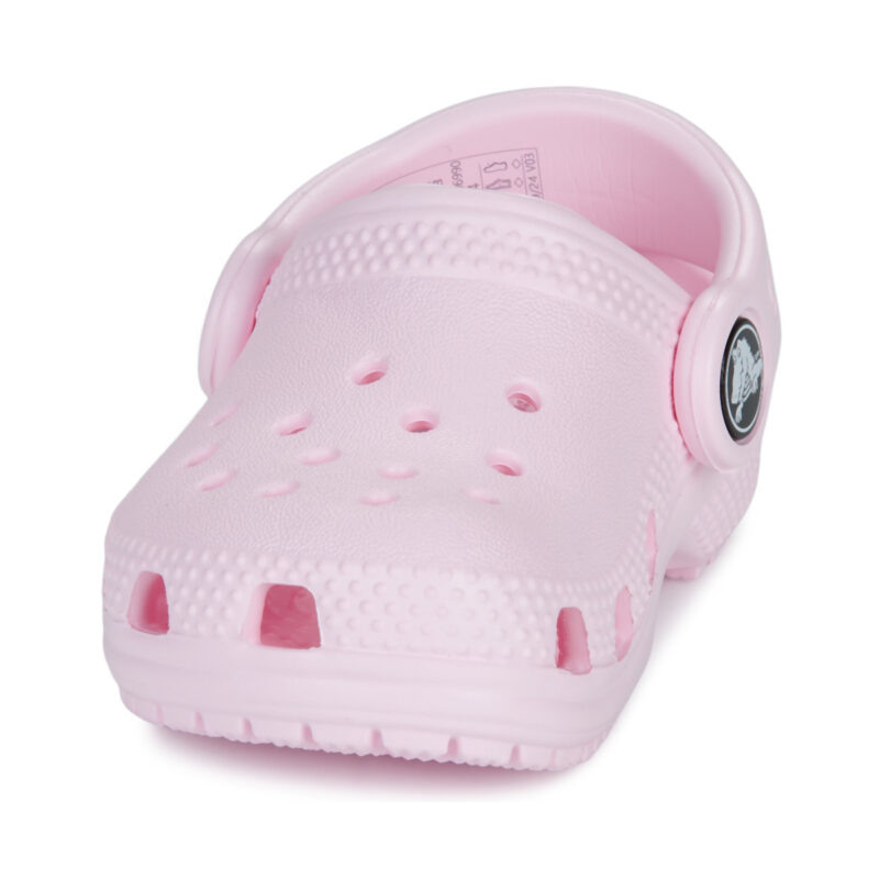 Zuecos Crocs Classic Clog T rosas para ni&ntilde;as - 3