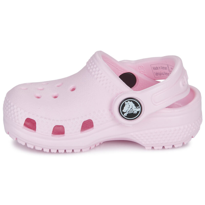 Zuecos Crocs Classic Clog T rosas para ni&ntilde;as - 4