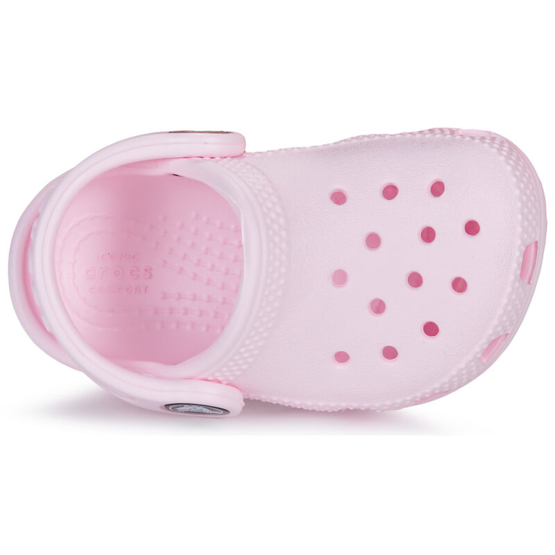 Zuecos Crocs Classic Clog T rosas para ni&ntilde;as - 6