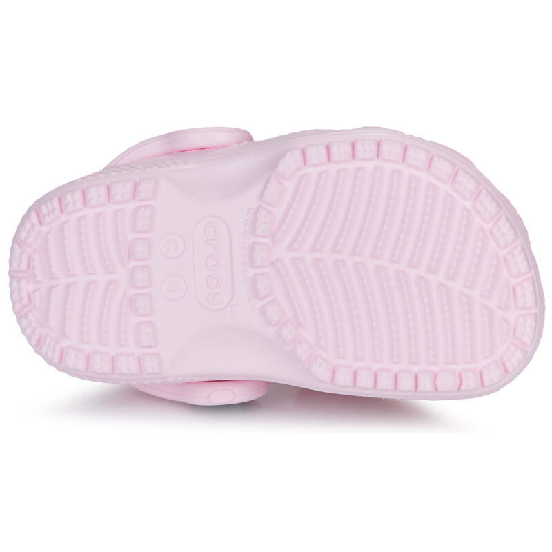Zuecos Crocs Classic Clog T rosas para ni&ntilde;as - 7