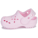 Crocs Classic Floral Cut Out Clog T Pink M&auml;dchenclogs - Gr&ouml;&szlig;e 4