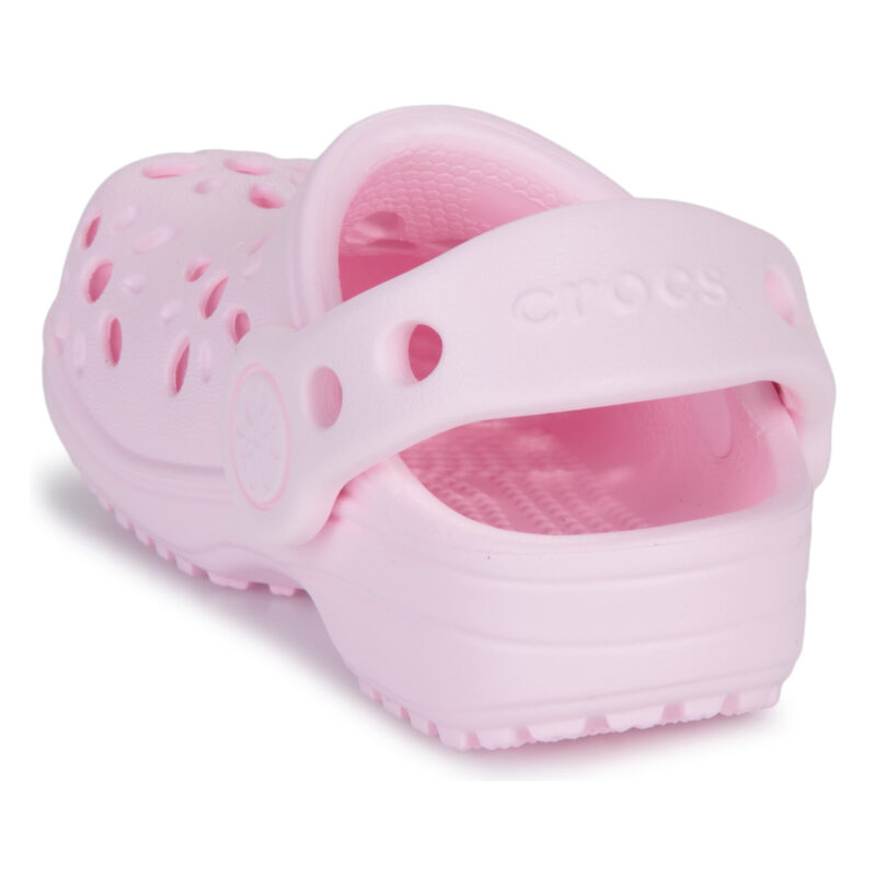 Crocs Classic Floral Cut Out Clog T Pink M&auml;dchenclogs - Gr&ouml;&szlig;e 5