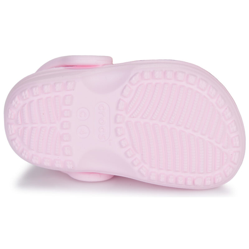 Crocs Classic Floral Cut Out Clog T Pink M&auml;dchenclogs - Gr&ouml;&szlig;e 7